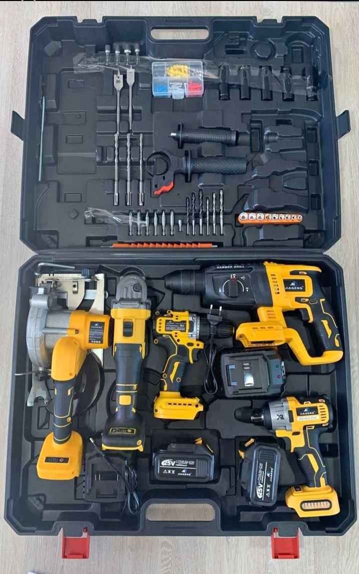 5 in 1 Cordless power tool set