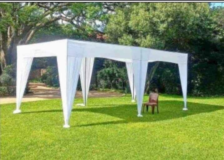 Tiffany chairs, cabanna tent, tables for hire