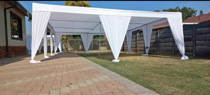 6x9 White Cabana tent For Hire