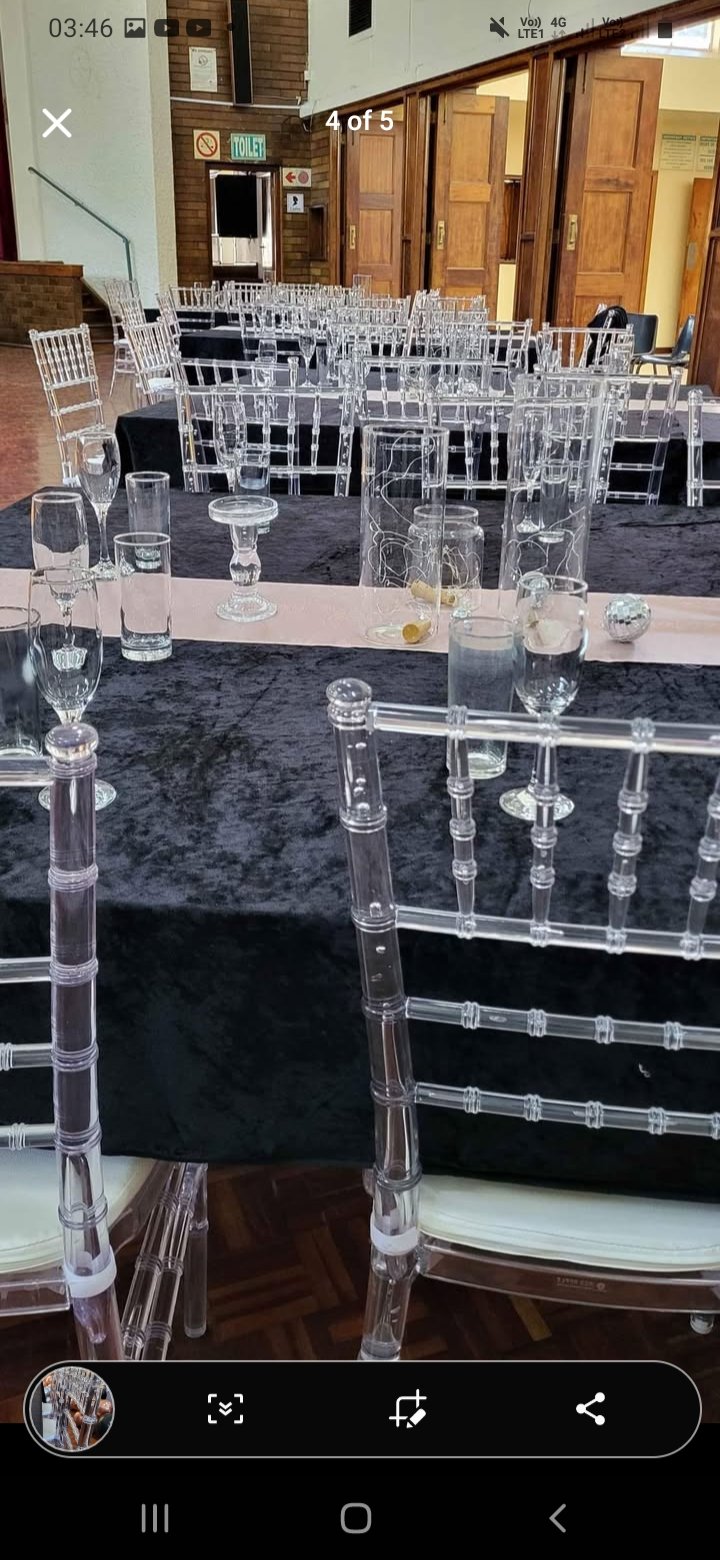 Clear Tiffany Chairs For Hire - image 2